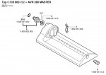 Bosch 0 600 800 202 AVR 280 MASTER Oscillating Sprinklers Spare Parts